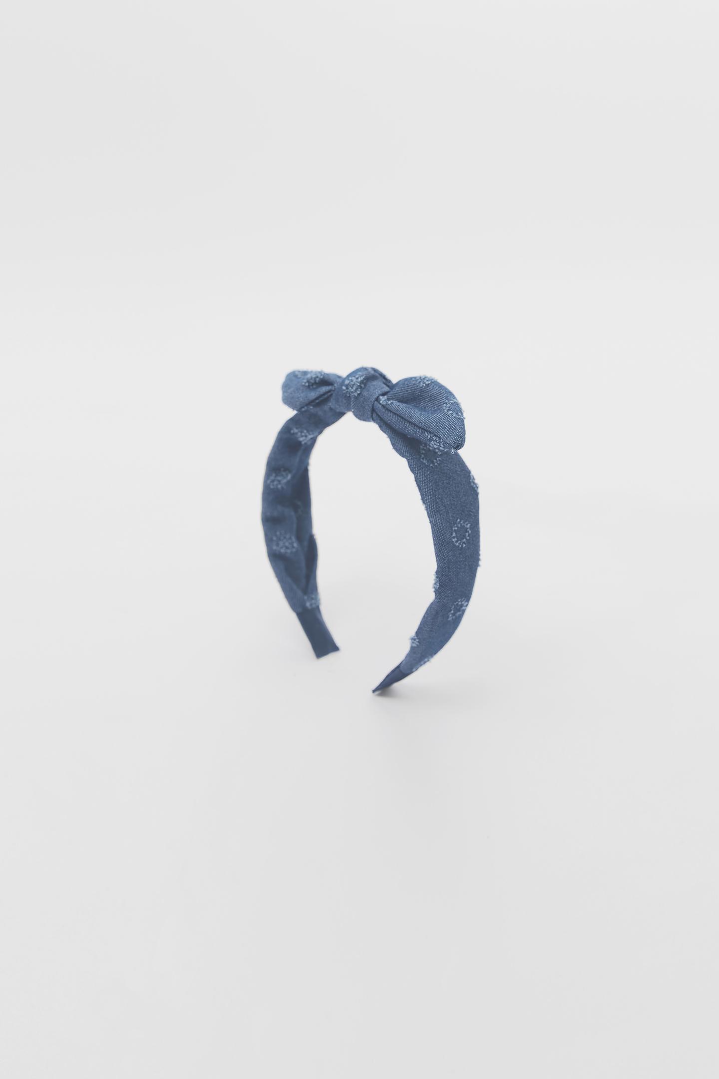 BANDOLETE EM DENIM COM LAÇO