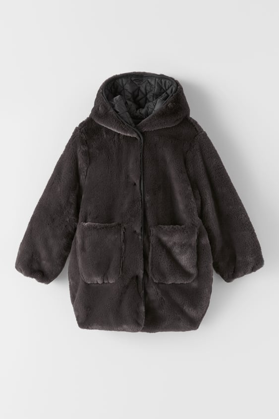 Reversible Faux Fur Coat Zara Qatar, Zara Faux Fur Coat 2020