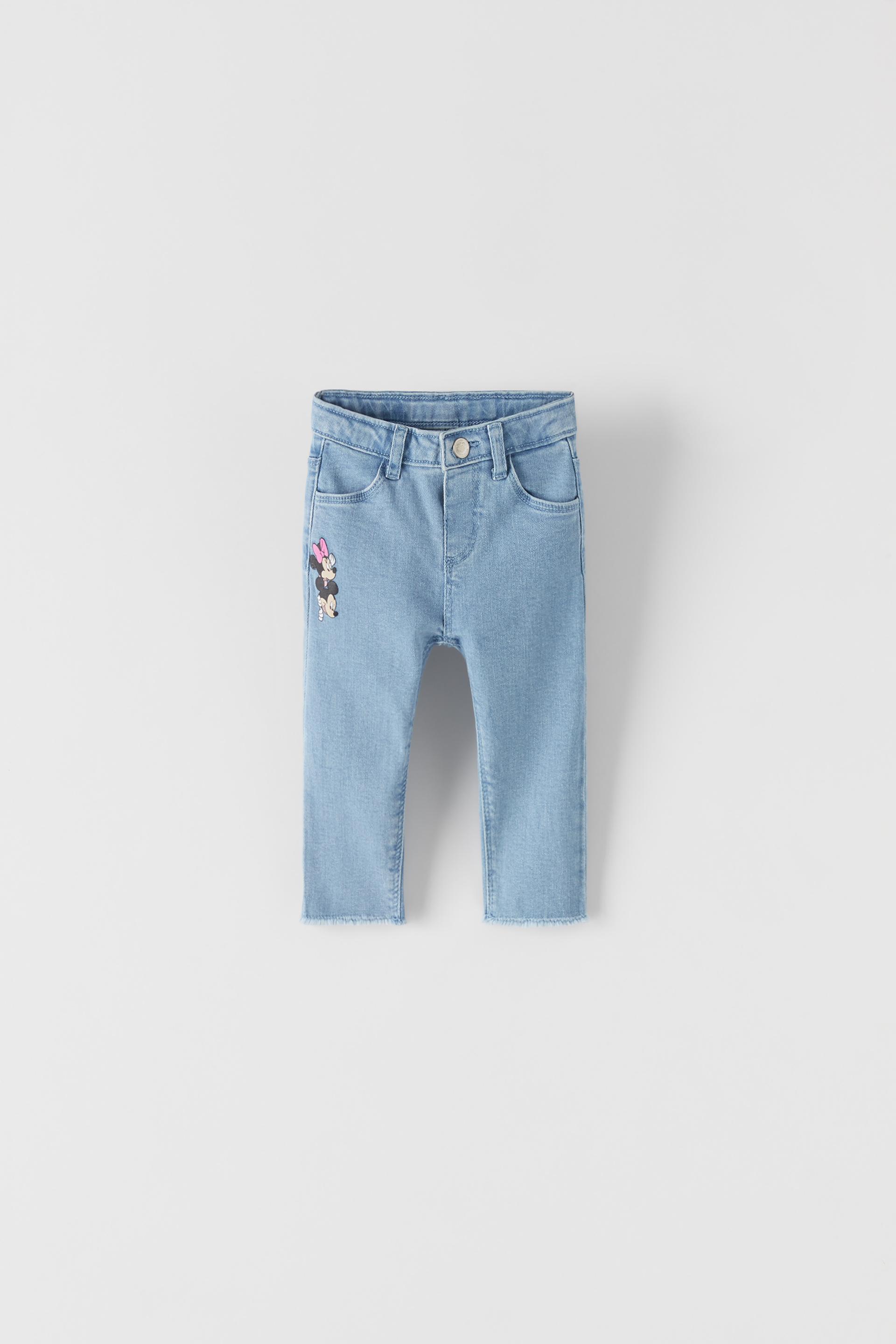 ミニー ミッキーマウス デイジー C ディズニースリムフィットデニムパンツ Zara Japan 日本
