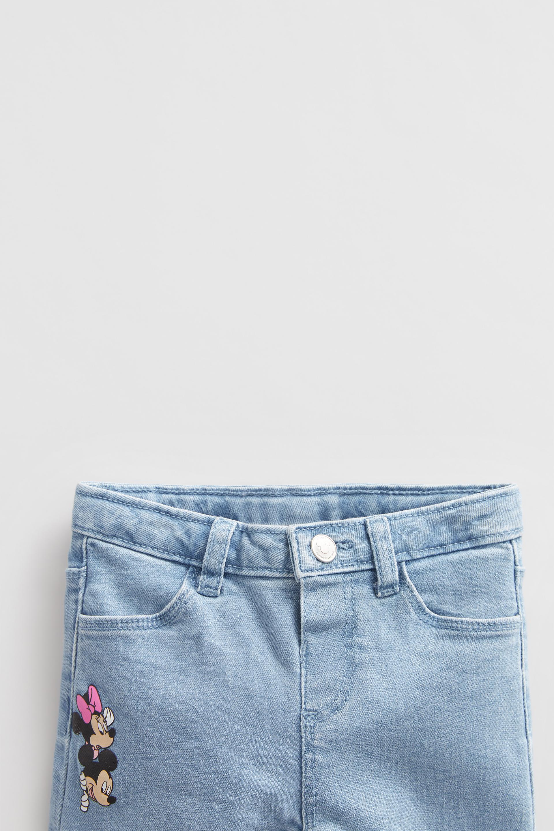 ミニー ミッキーマウス デイジー C ディズニースリムフィットデニムパンツ Zara Japan 日本 ミニー ミッキーマウス デイジー C ディズニースリムフィットデニムパンツ Zara Japan 日本