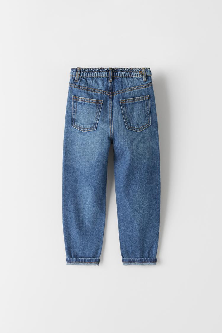 Mavi Kiz Cocuk Mom Jean