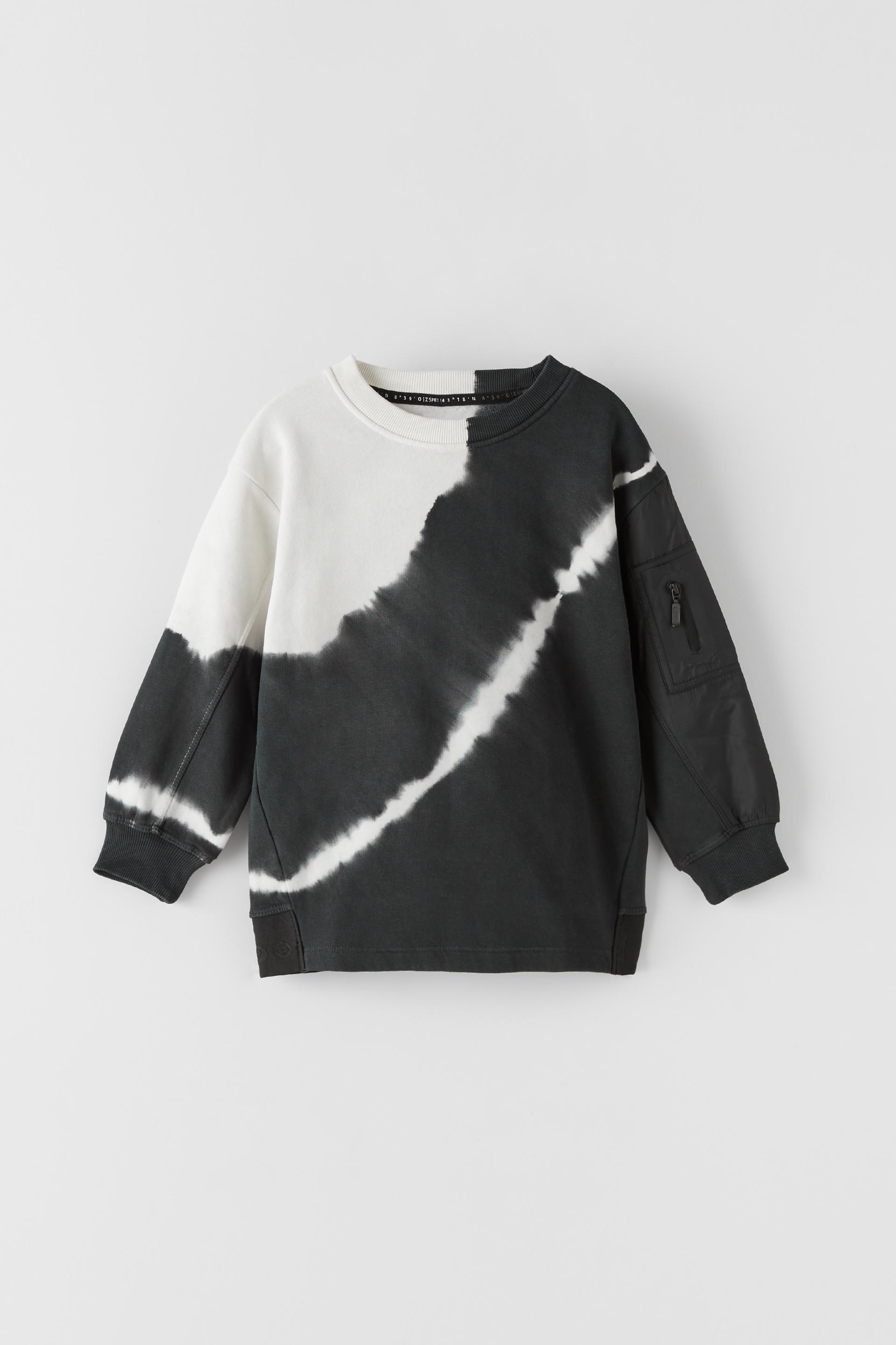 Tie Dye Athletic Sweatshirt Zara Aruba
