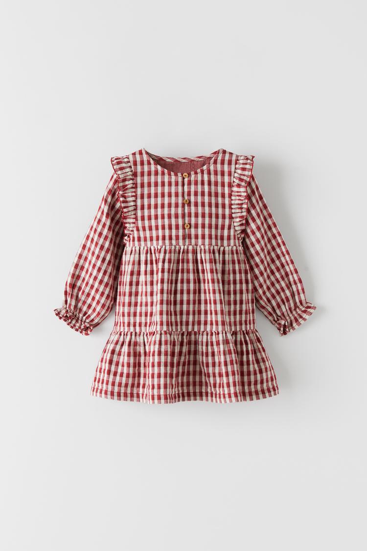 ギンガムチェック柄ワンピース Zara Japan 日本