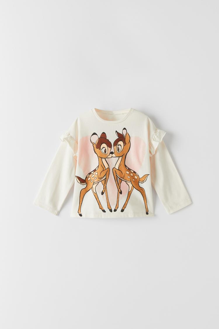 バンビ C ディズニーtシャツ Zara Japan 日本