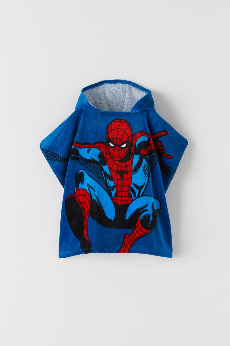 スパイダーマン C マーベルポンチョタオル Zara Japan 日本