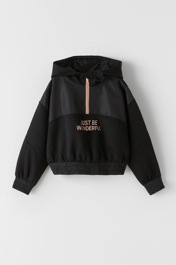 CROPPED GYM HOODIE