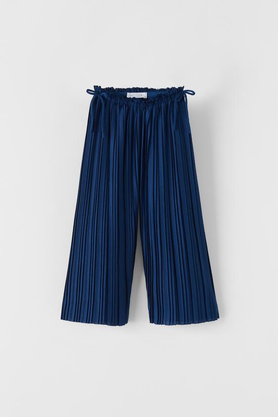 PLEATED TROUSERS