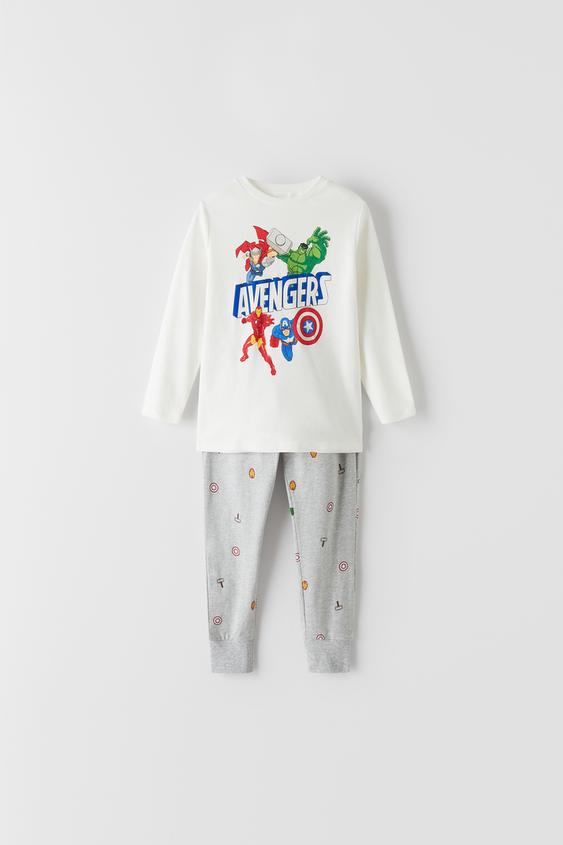 Avengers C Marvel Desenli Pijama Takimi Zara Turkiye Turkey