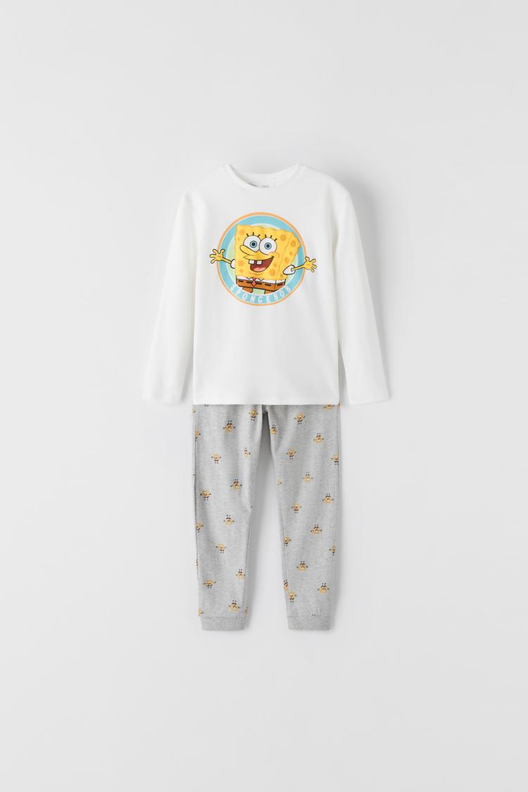 Schlafanzug Spongebob Schwammkopf C Nickelodeon Zara Deutschland Germany