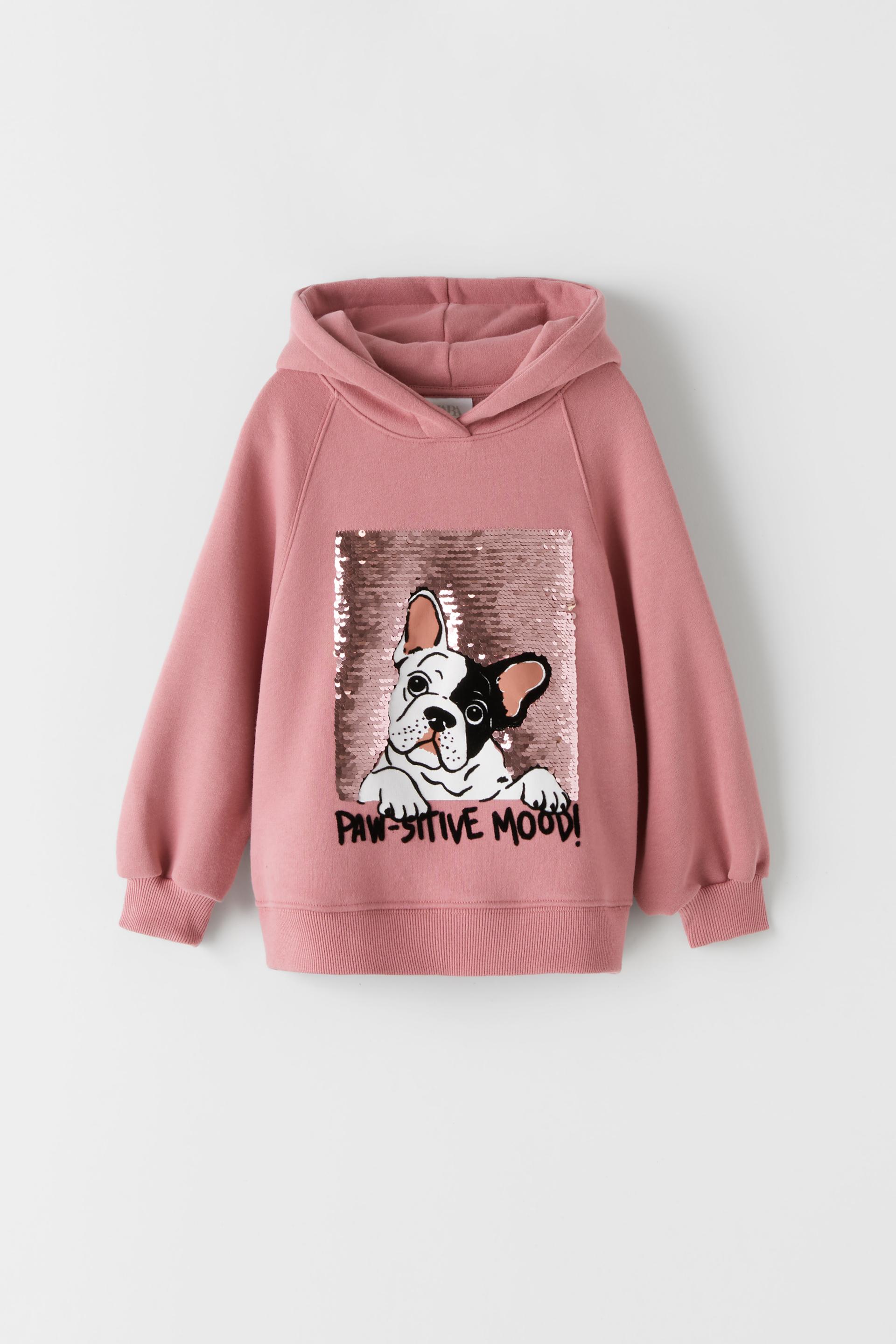 Pullu Spor Kapusonlu Sweatshirt Zara Turkiye Turkey