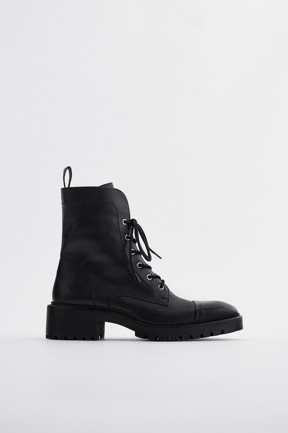 Studded Low Heeled Leather Ankle Boots Zara United States - Black Leather Ankle Boots With Low Heel Studded Low Heeled Leather Ankle Boots Zara United States - Black Leather Ankle Boots With Low Heel