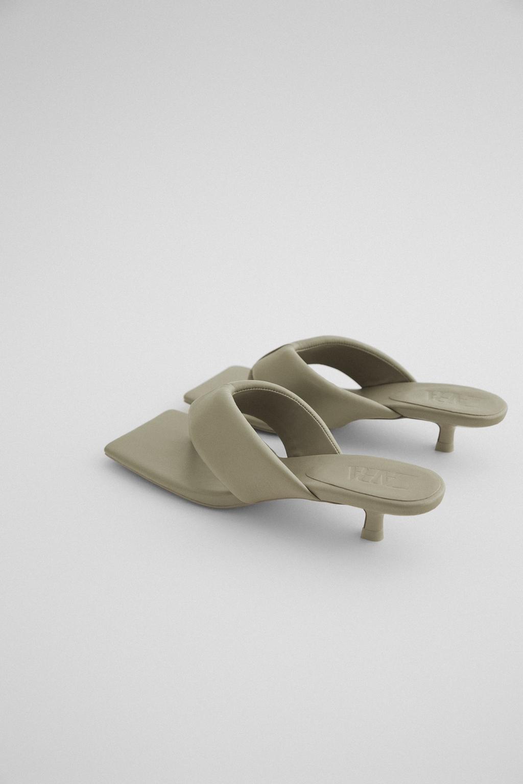 leather-kitten-heel-quilted-sandals LEATHER KITTEN-HEEL QUILTED SANDALS