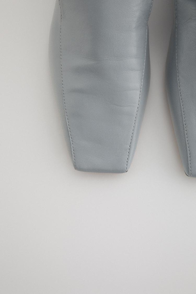 スクエアトゥリアルレザーローファー Zara Japan 日本