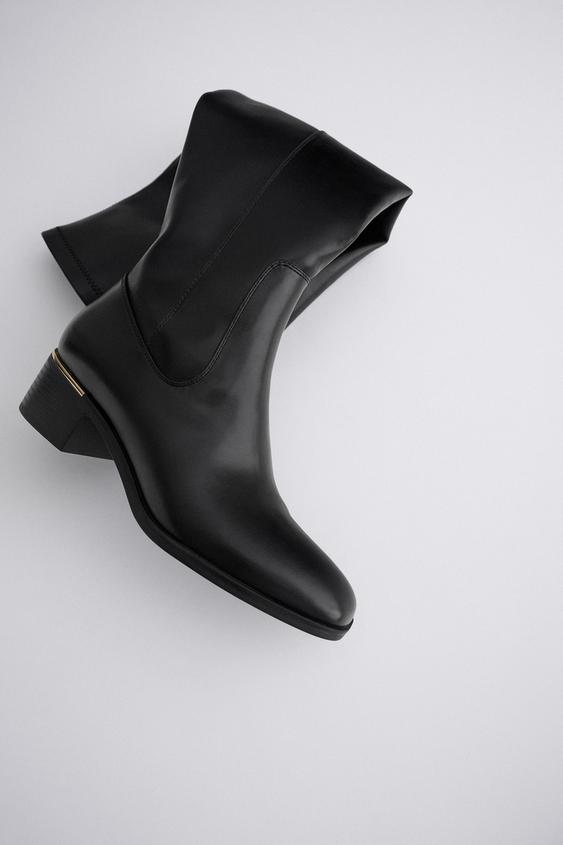 cuissarde noir zara