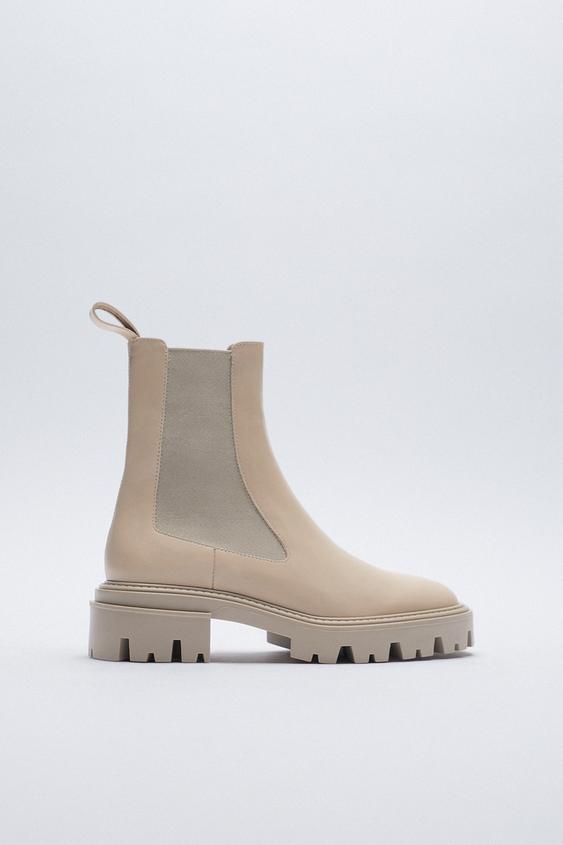 zara white booties