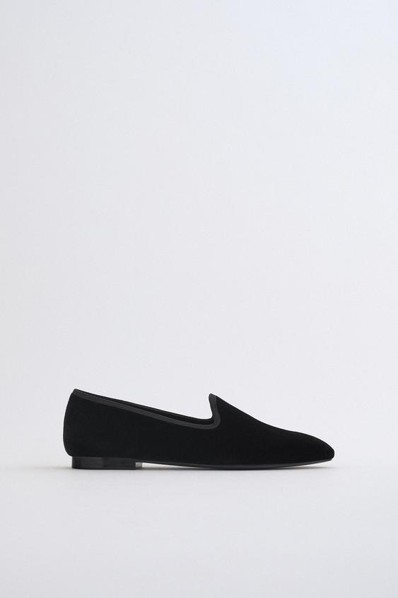 chaussures plates zara