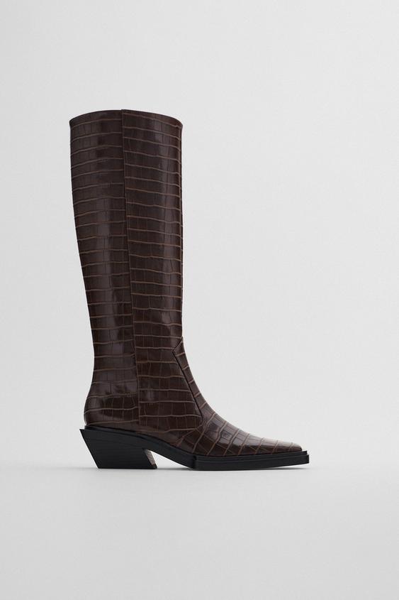 Braune Damenstiefel Online Sale Zara Deutschland