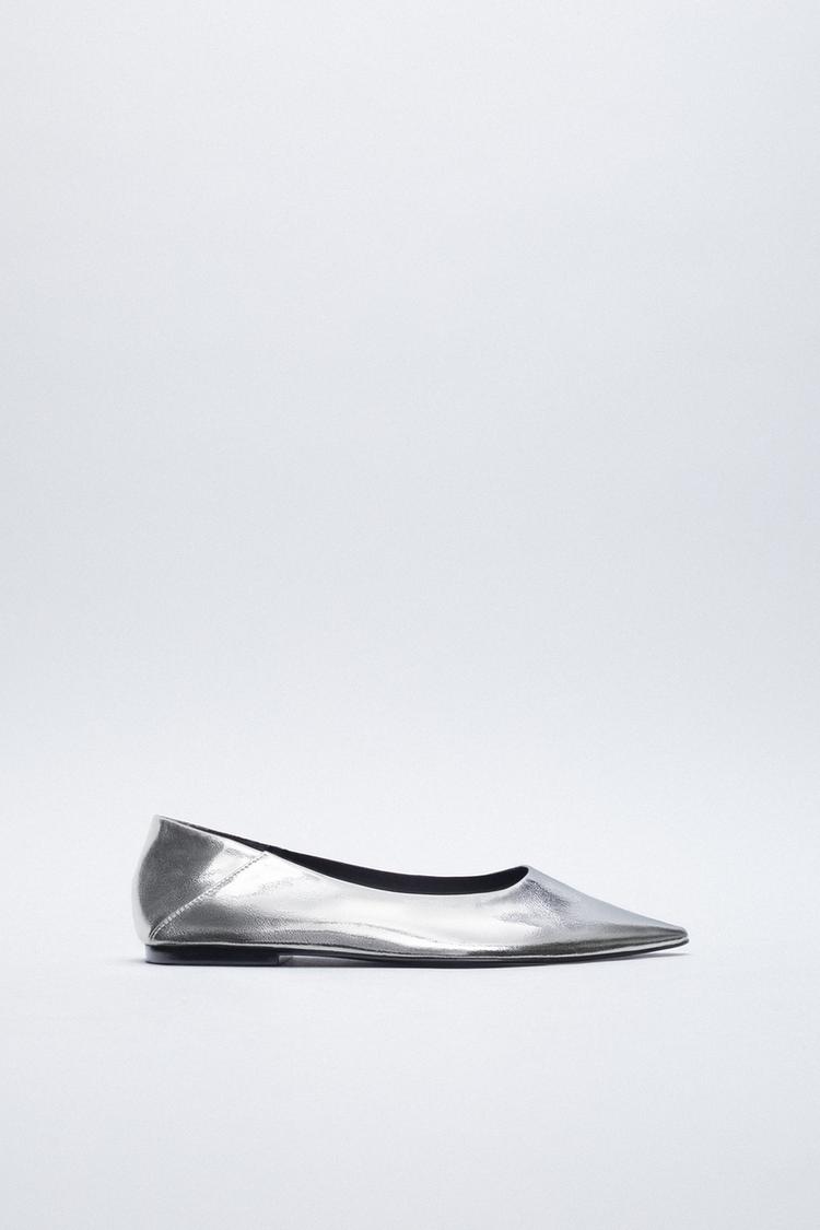 Flacher Schuh Mit Spitze Soft Zara Deutschland Germany