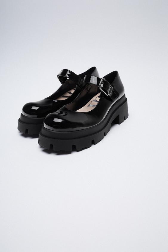 フラットプラットフォームシューズ Zara Japan 日本 フラットプラットフォームシューズ Zara Japan 日本