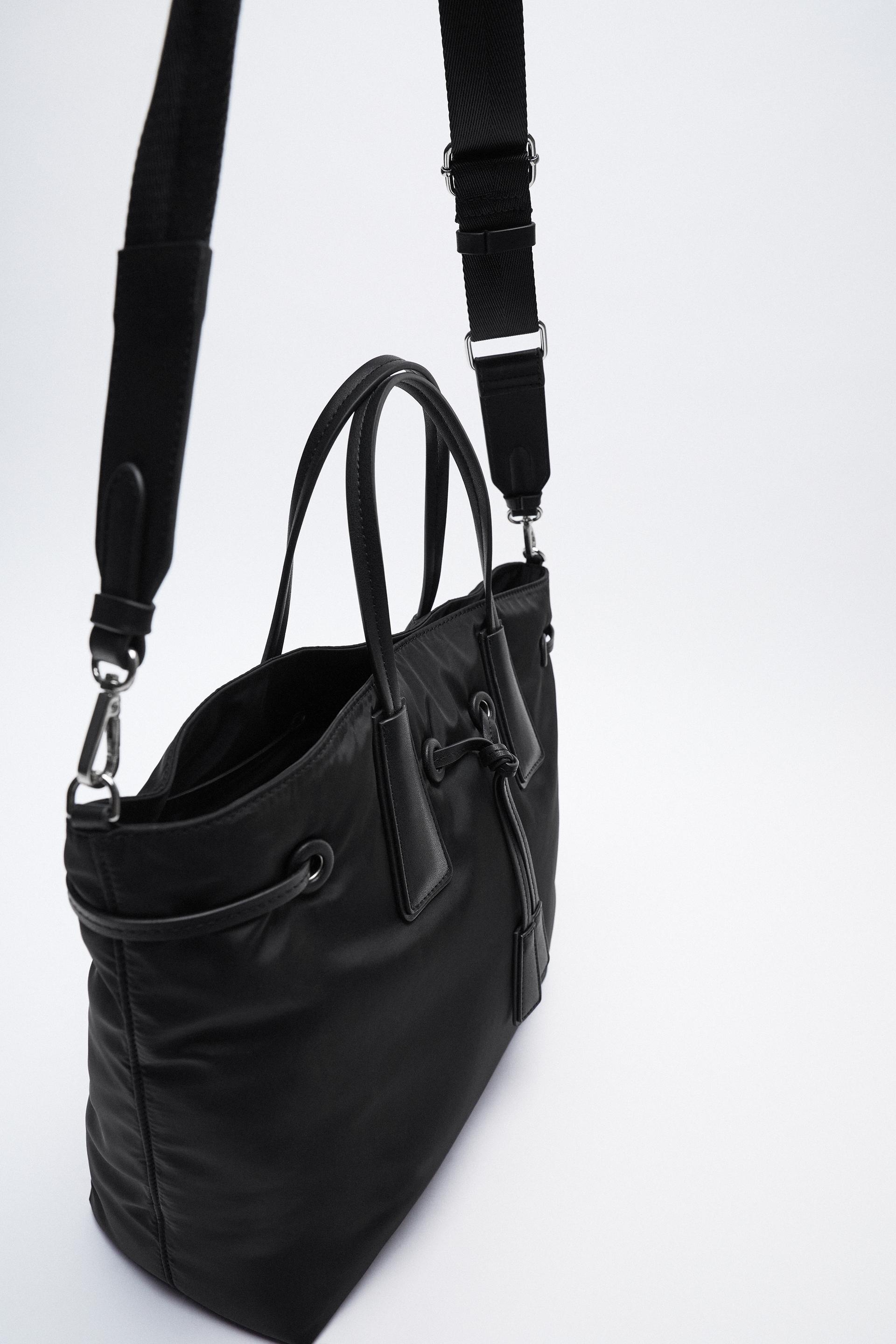 Nylon Tote Bag Zara International