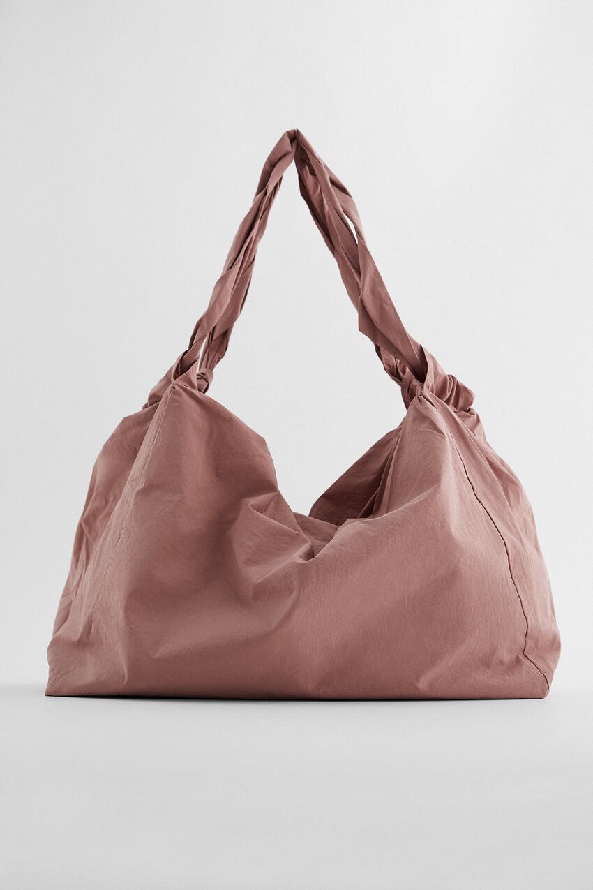 Image 1 of FABRIC TOTE BAG from Zara