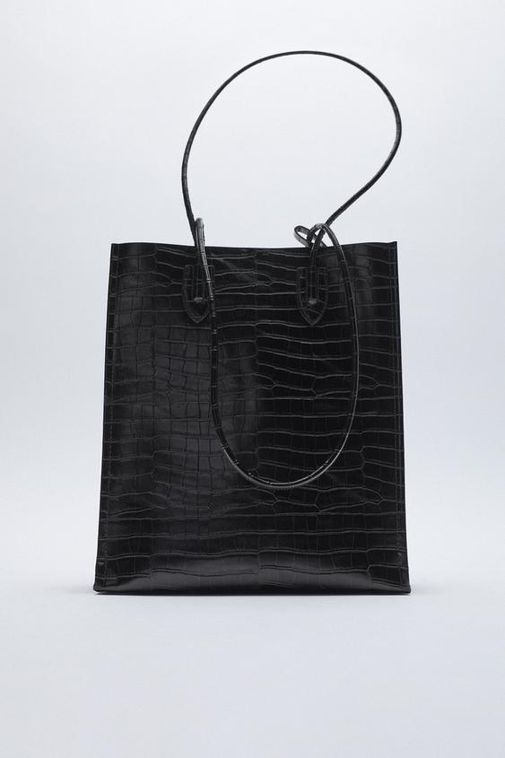 ANIMAL PRINT TOTE BAG
