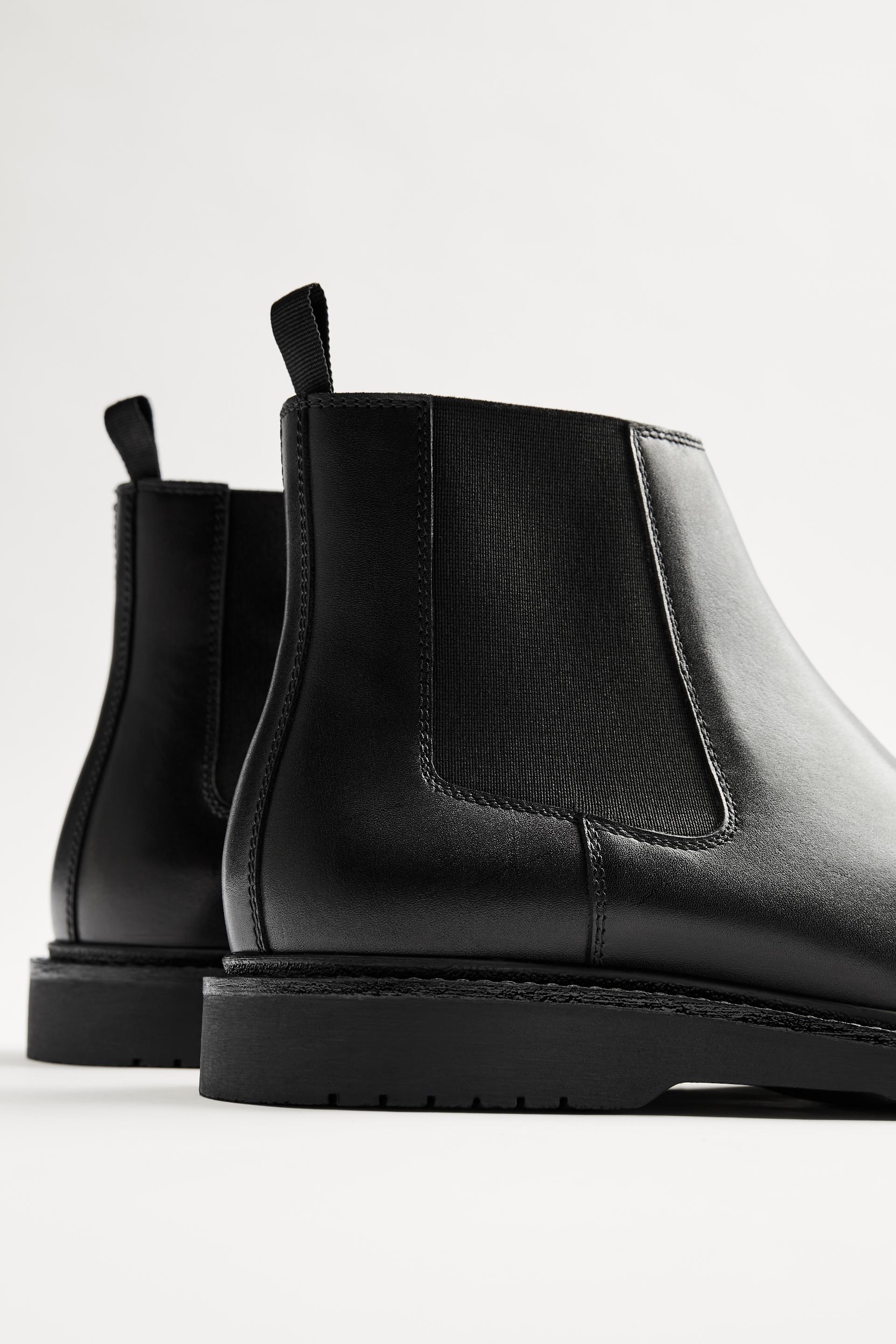 leather chelsea boots