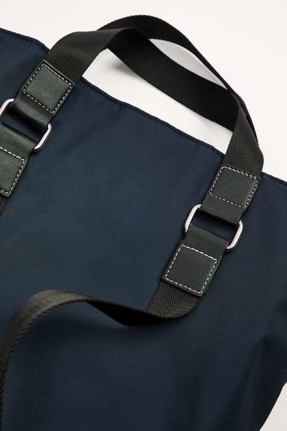 Nylon Tote Bag Zara International
