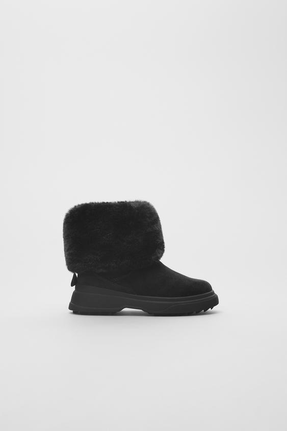 LINED ANKLE BOOTS
