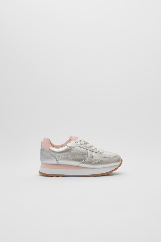 METALLIC SNEAKERS