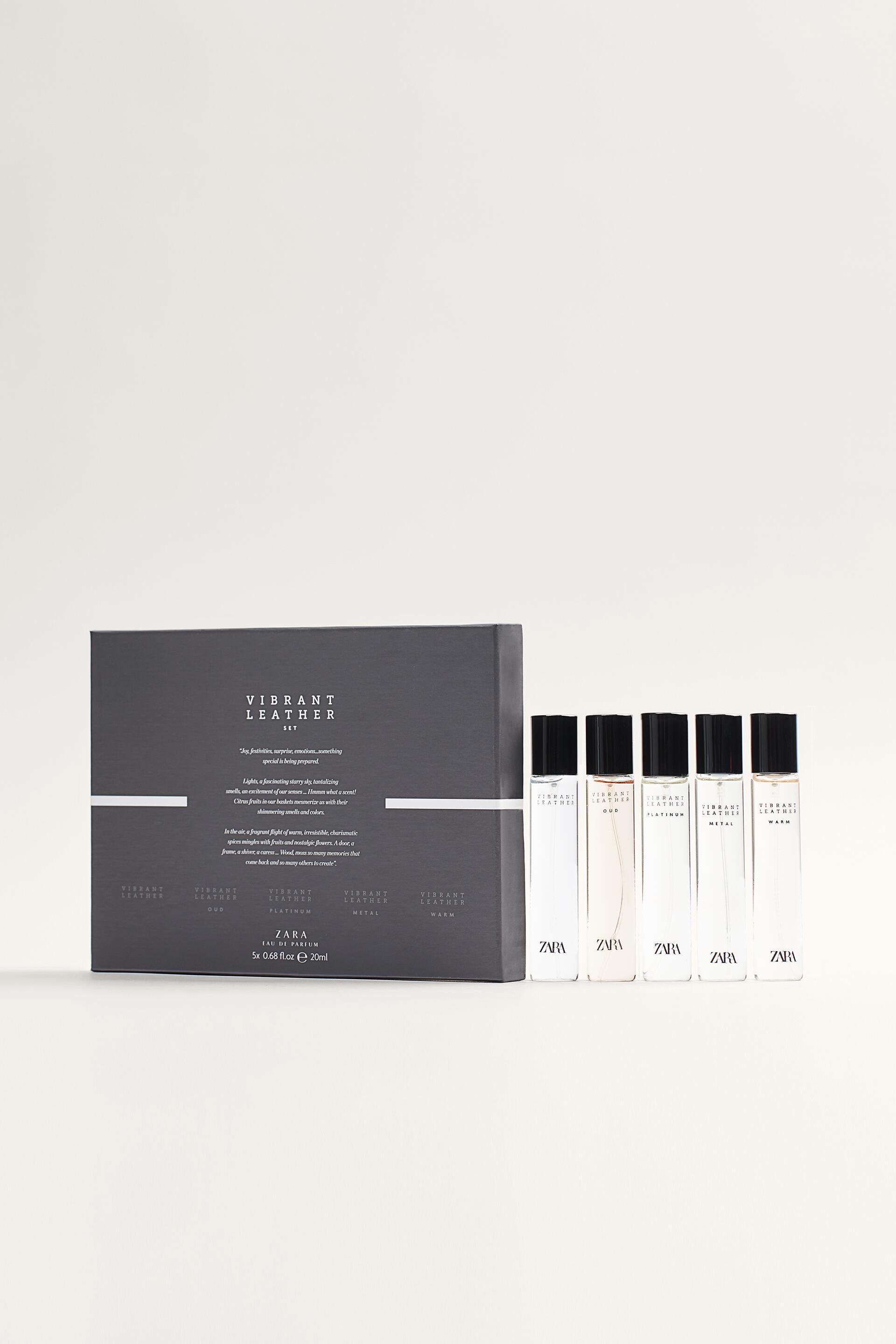 Discovery Set 5 X Ml Vibrant Leather Collection Zara United States