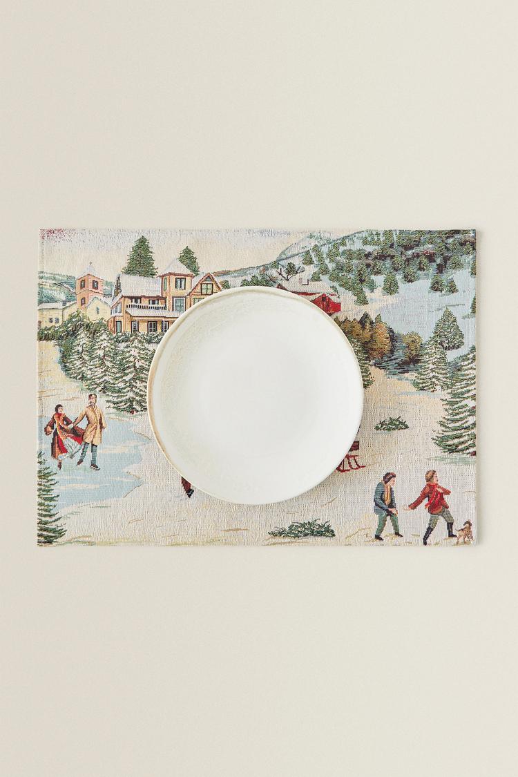 ヴィンテージ クリスマス ランチョンマット Zara Japan 日本