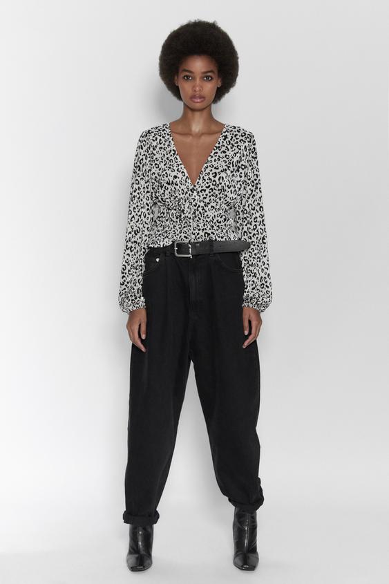 Women S Long Sleeve Tops New Collection Online Zara Georgia