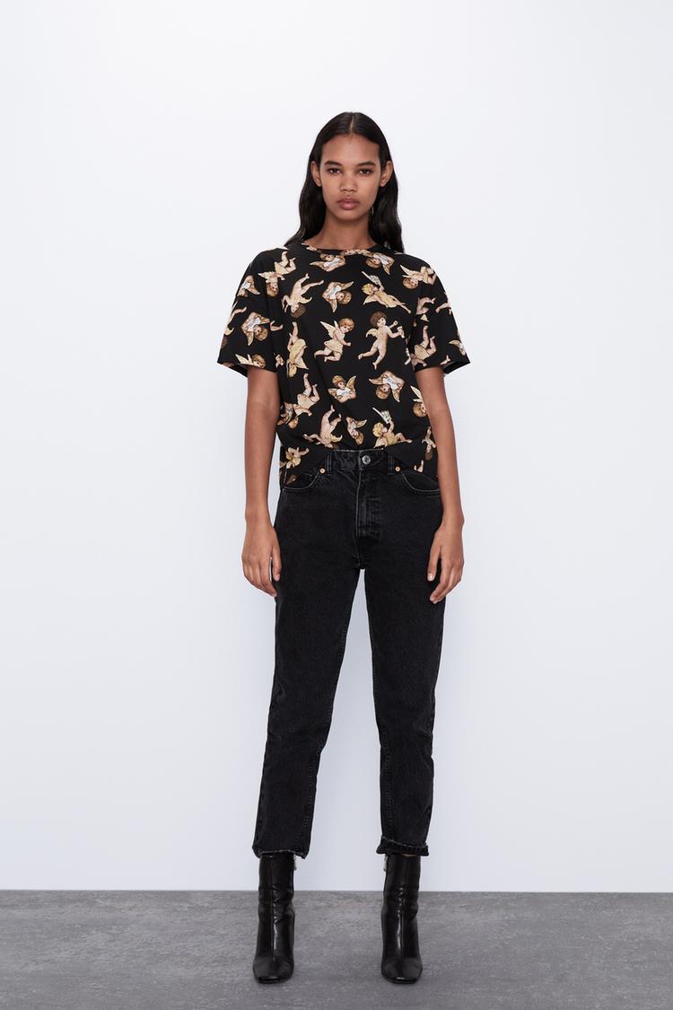 Imagen 1 de CAMISETA ESTAMPADA de Zara