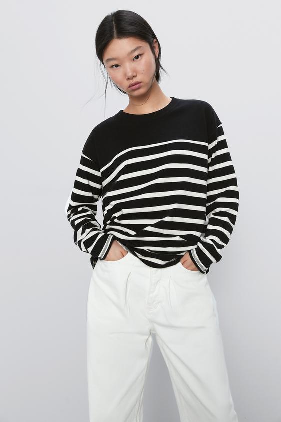 Gynaikeia Makrymanika T Shirt Zara Ellada