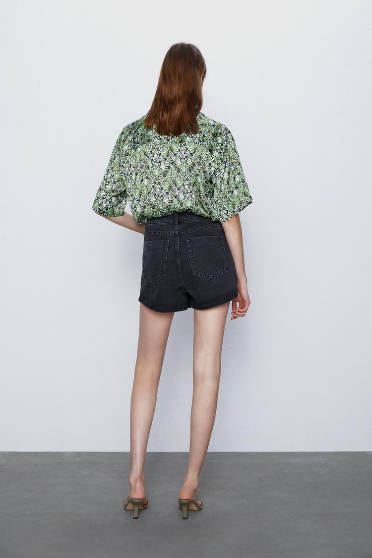 Hosenrock Aus Denim Zara Deutschland Germany