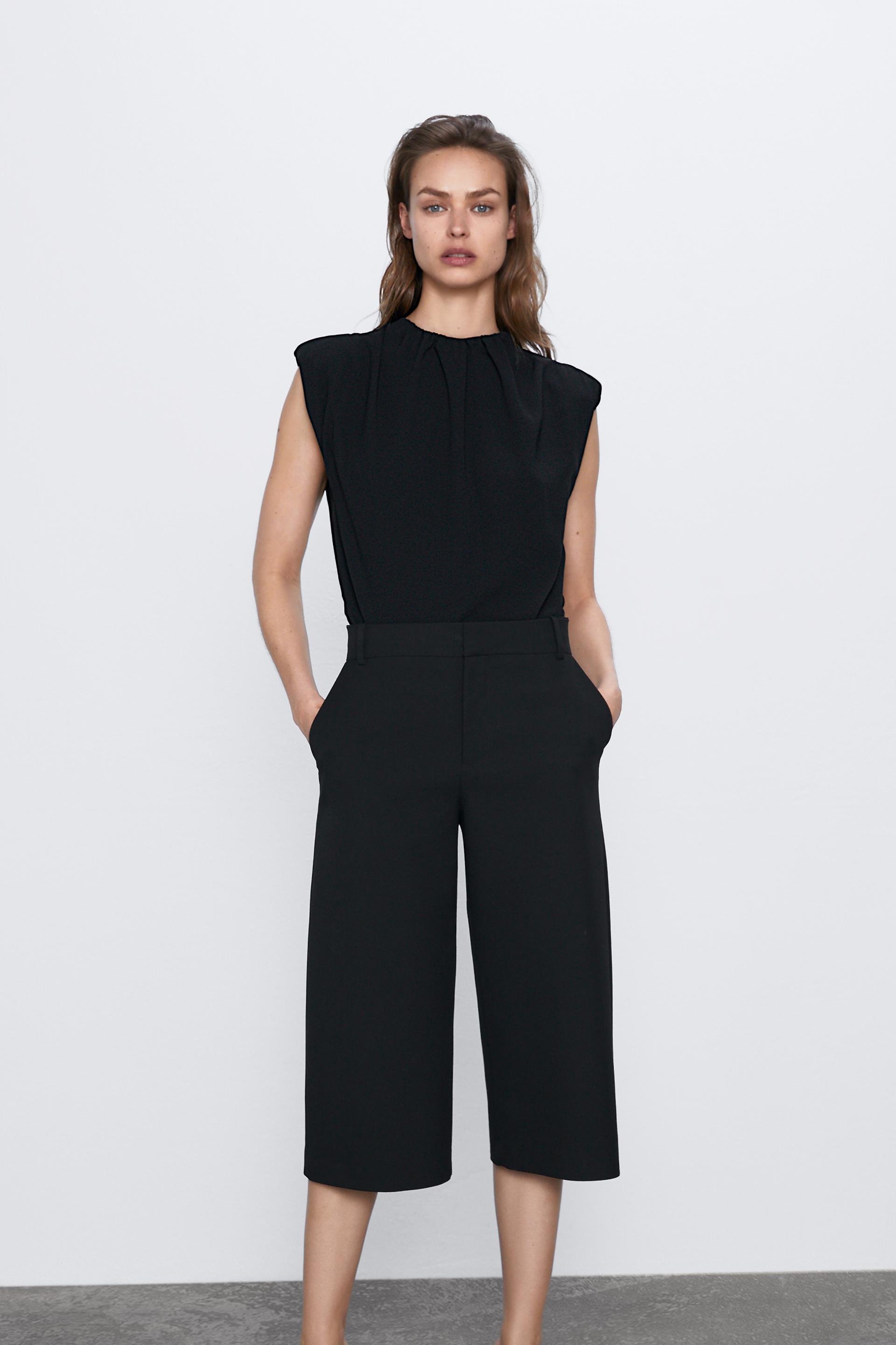 Top With Shoulder Pads Zara International