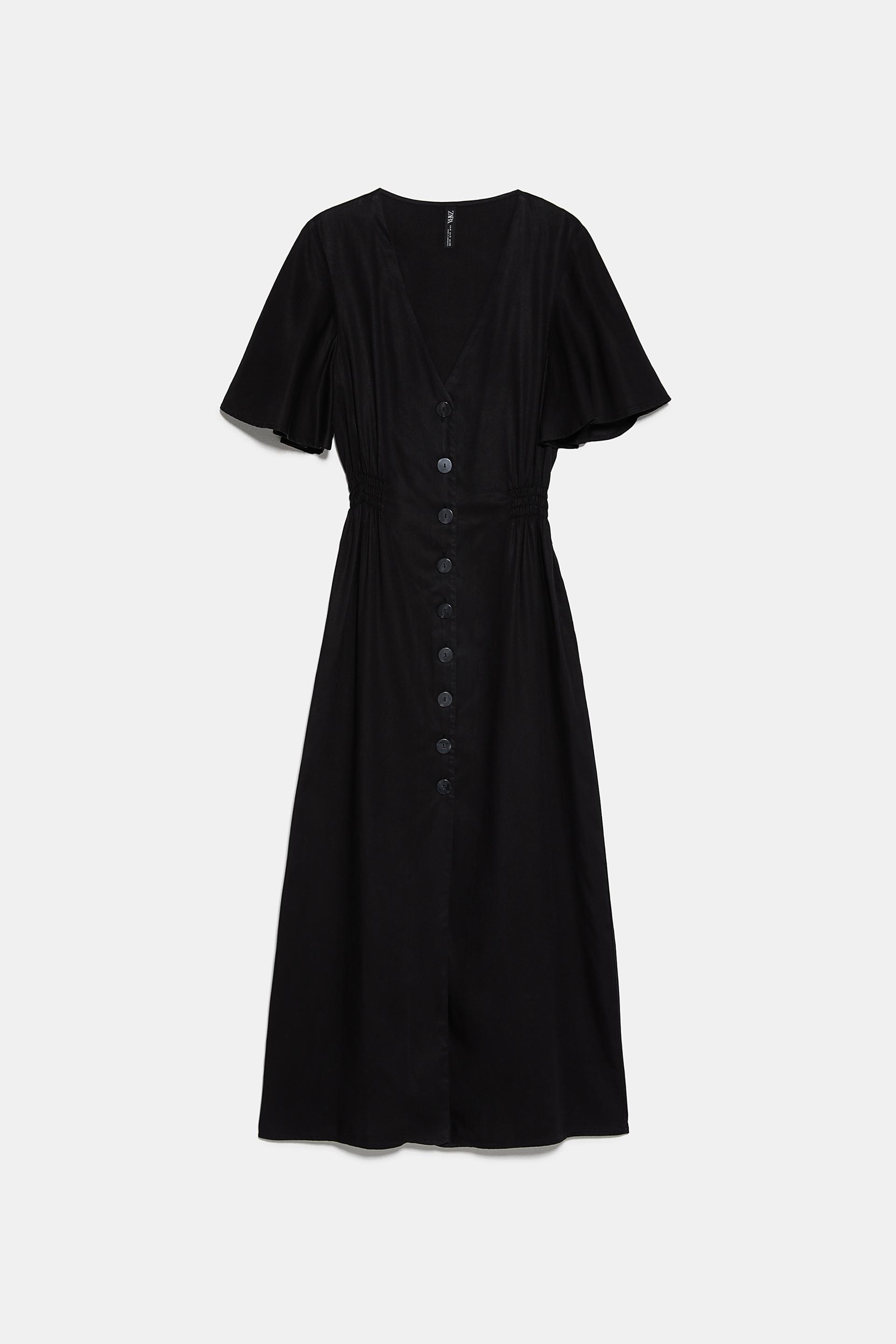 ボタン付きワンピース Zara Japan 日本