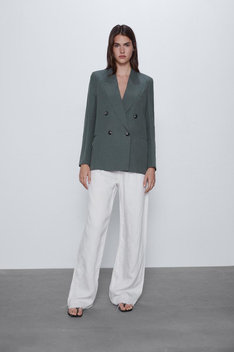 Blazer Doppiopetto Con Bottoni Zara Italia Italy