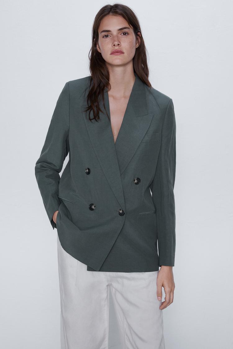 Blazer Doppiopetto Con Bottoni Zara Italia Italy