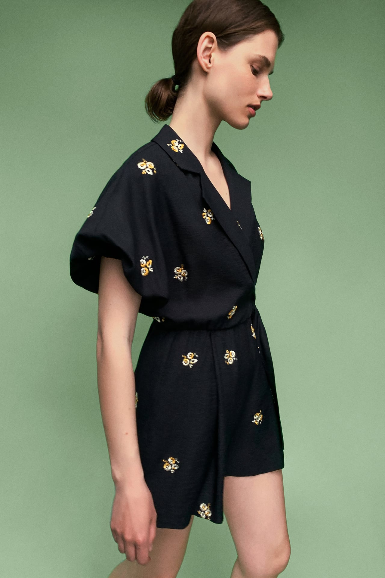 Image 2 of EMBROIDERED JUMPSUIT from Zara