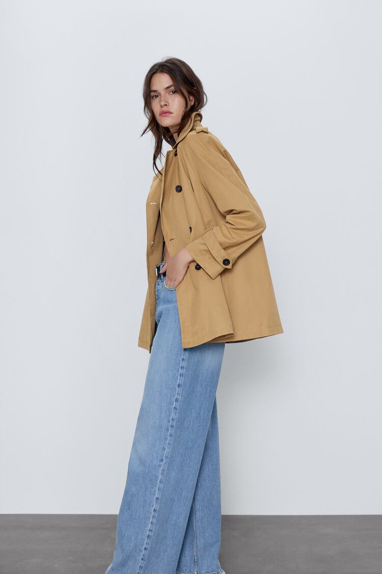 Image 3 of DOUBLE-BREASTED TRENCH COAT from Zara