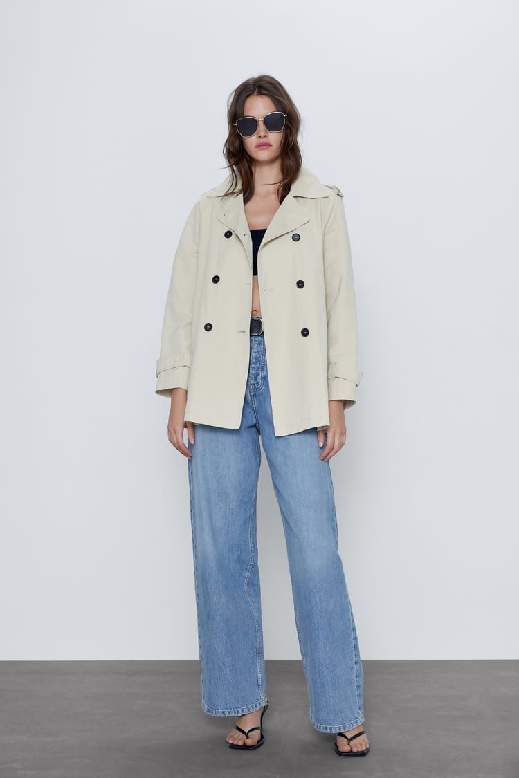 Image 1 of DOUBLE-BREASTED TRENCH COAT from Zara