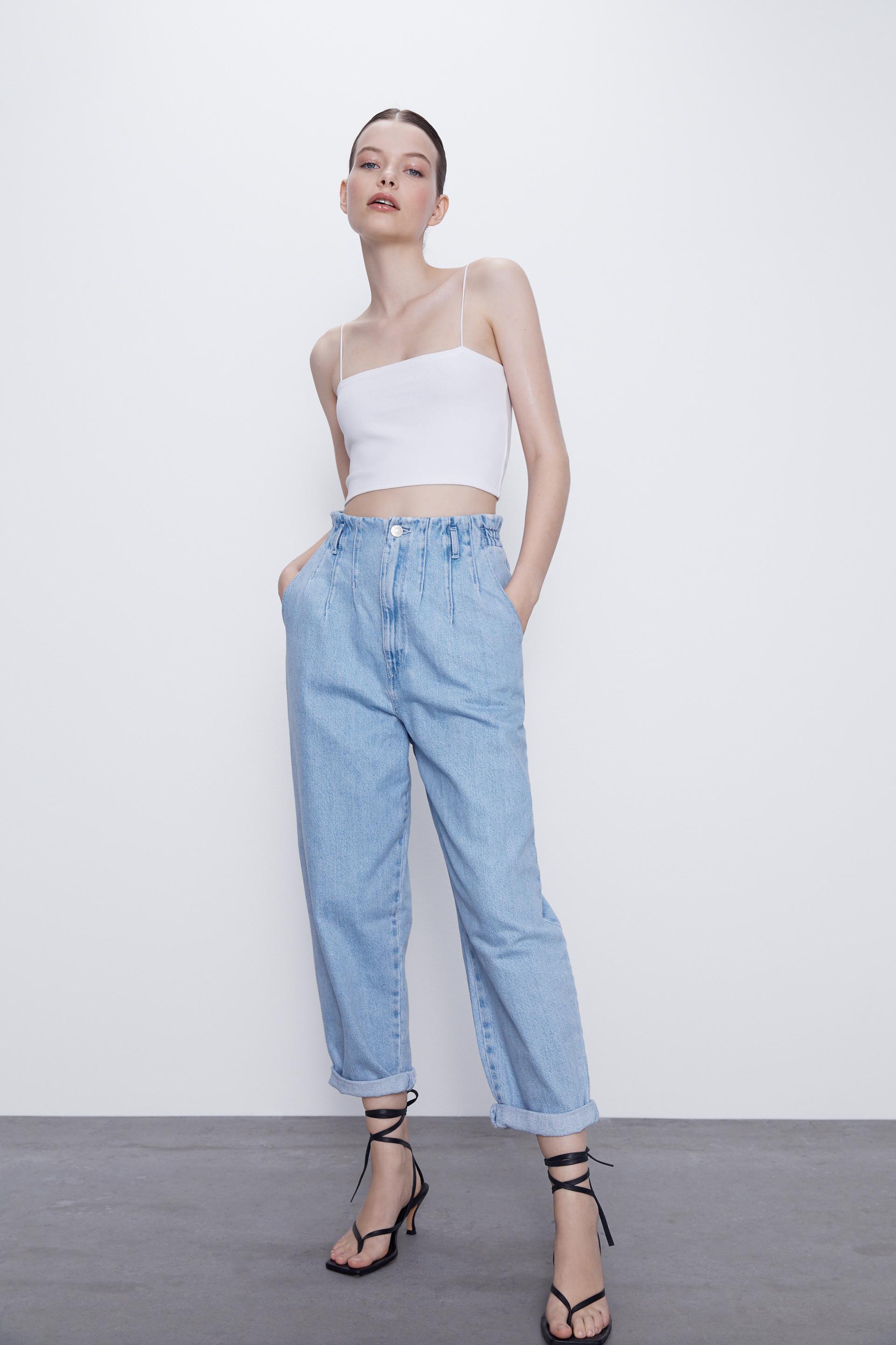 Strappy Crop Top Trf Zara Australia