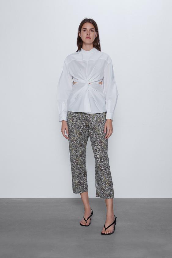 Pantaloni In Lino Da Donna Zara Italia