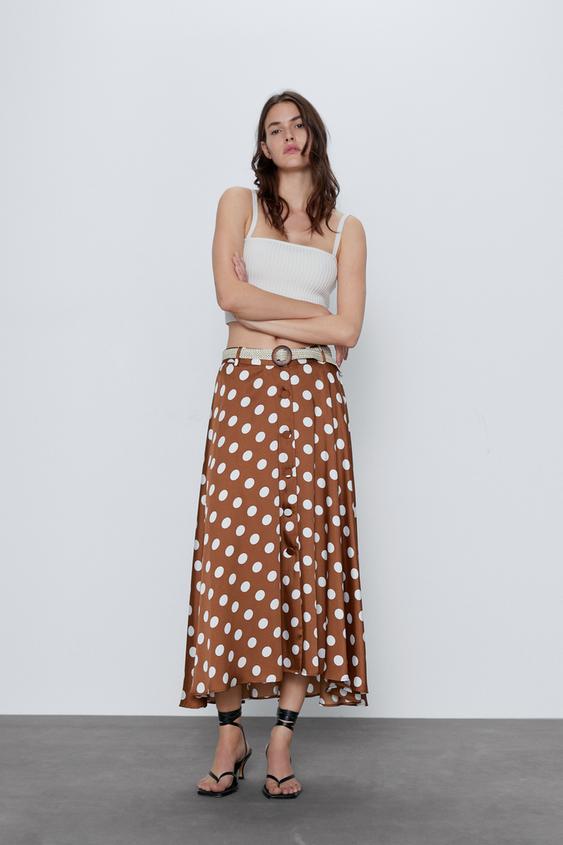 Women S Midi Skirts Zara United States