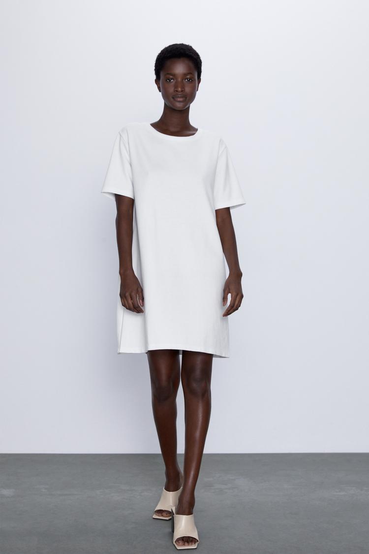 Textured Dress Zara Spain