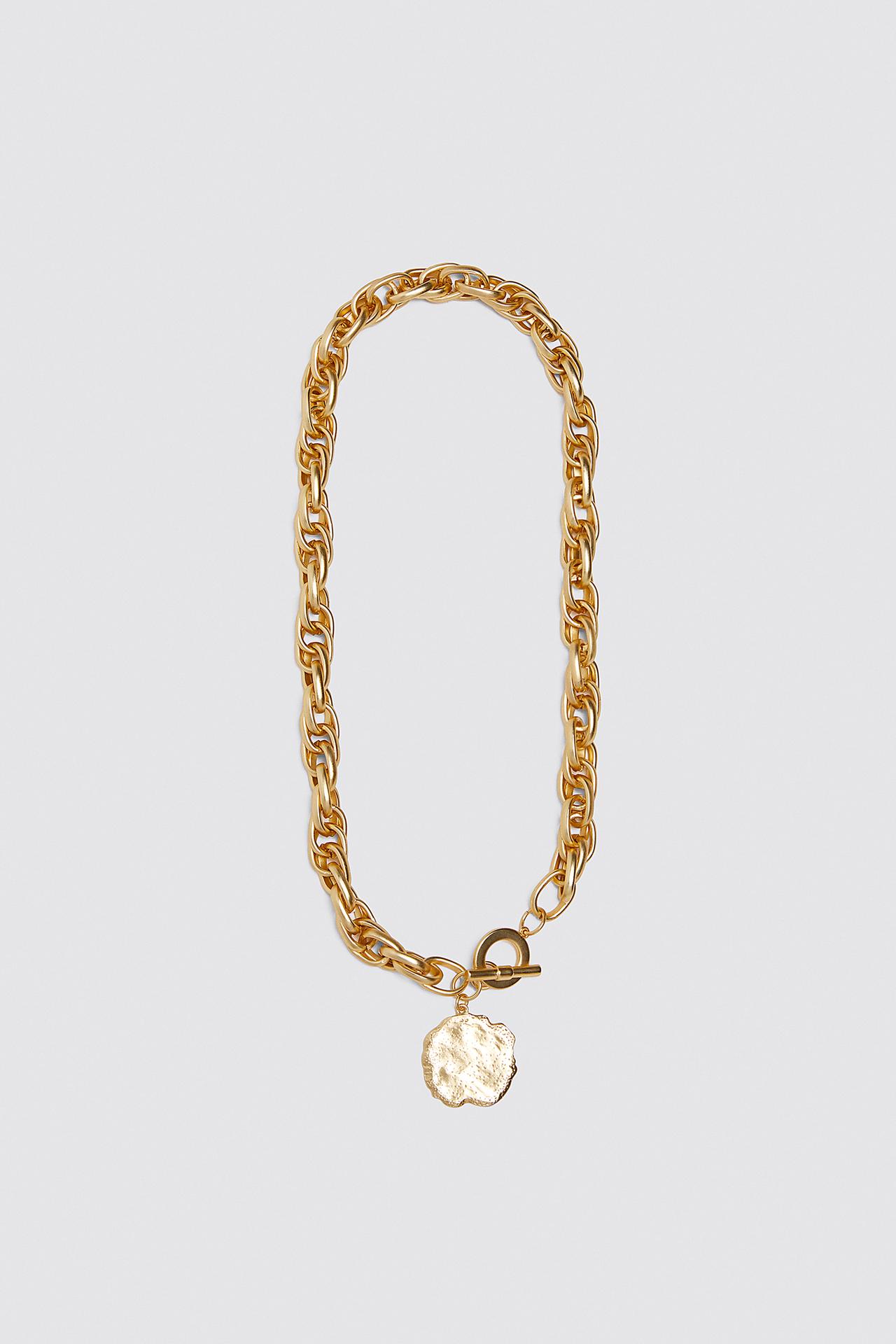 Image 1 of MEDALLION CHAIN NECKLACE from Zara