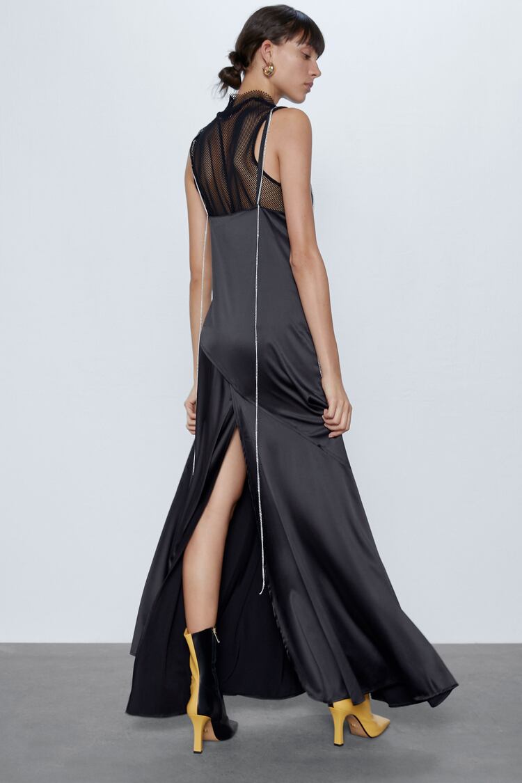 Image 6 of CAMISOLE DRESS WITH CHAINS from Zara