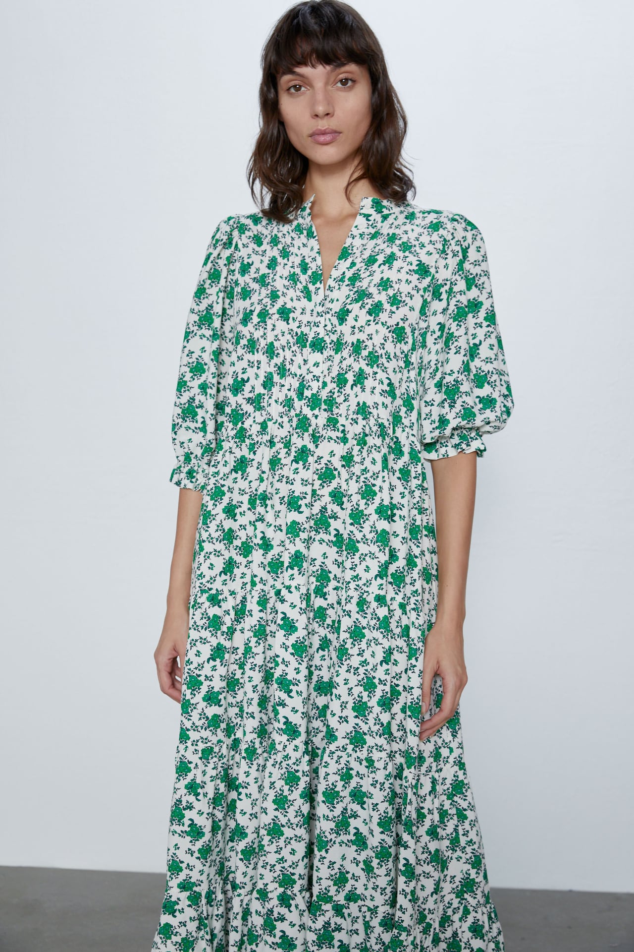 Image 2 of FLORAL PRINT DRESS from Zara